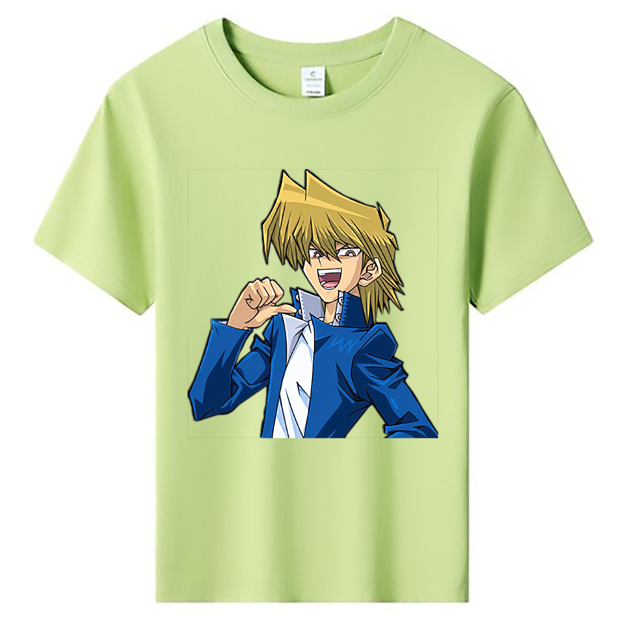 （画像用） 遊☆戯☆王 Yu-Gi-Oh! 綿100％キッズTシャツ（フロントプリント）